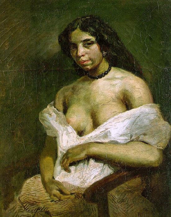 Eugene Delacroix Apasia China oil painting art